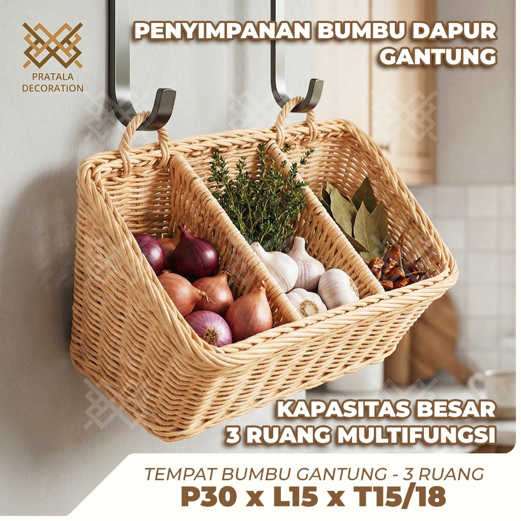 MERAH PRATALA 3-COMPANY แขวนครัวพลาสติกบนโต๊ะอาหารบนโต๊ะอาหารสีแดงและสีขาว PLACE P30 x W15 x H15/18