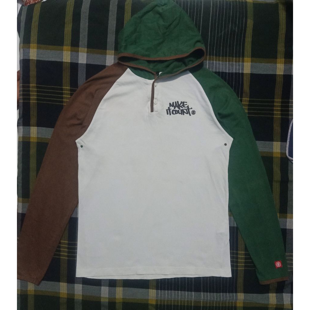 Y2K Element Wood & Thread Cotton Hoodie SZM