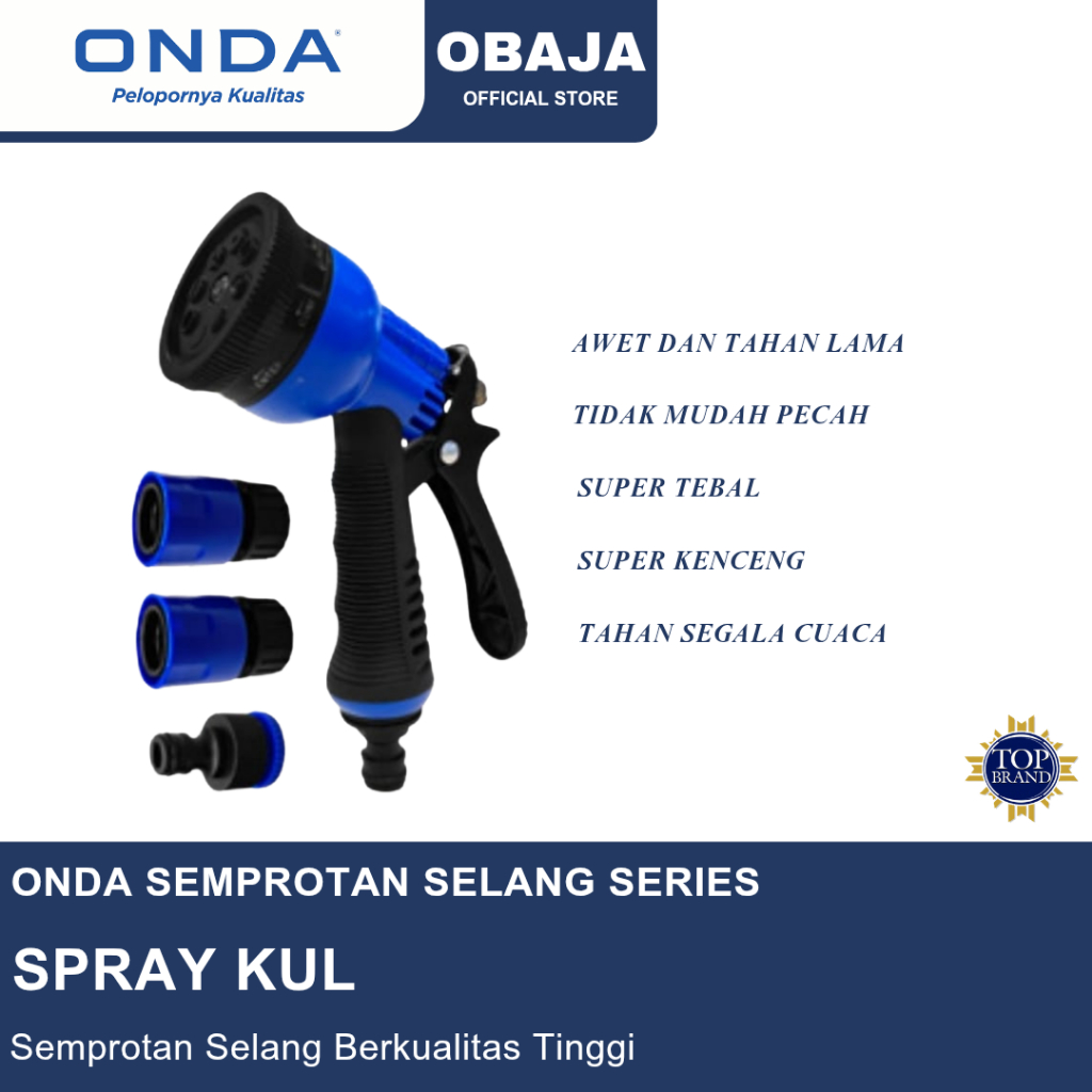 Onda Spray Kul / Onda Hose Spray / Onda 8 Mode Hose Sprayer
