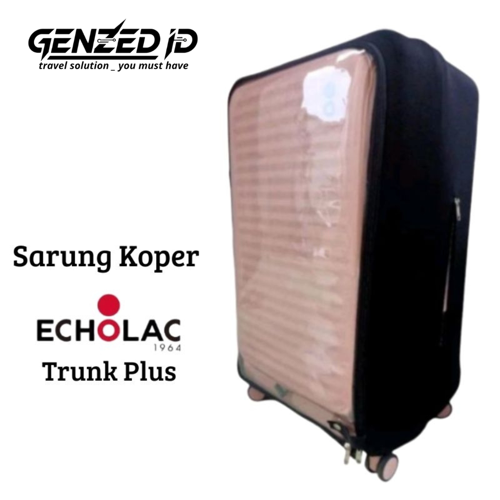 ฝาครอบป้องกันกระเป๋าเดินทางแบบรวม Genzed Id สําหรับกระเป๋าเดินทาง Echolac Trunk Plus ทุกขนาด