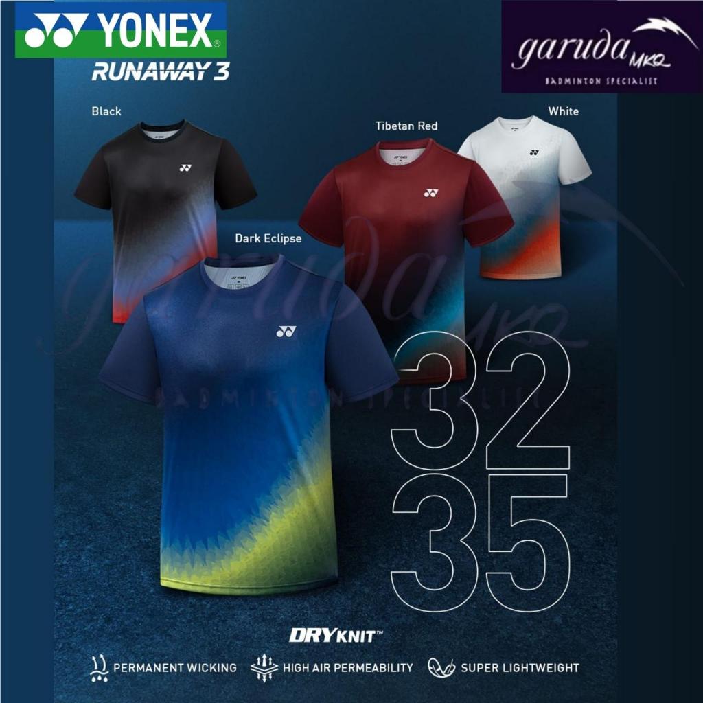 Yonex Casual Shirt RM 3235 Runaway 3 / Yonex Shirt RM3235 RW3 collection