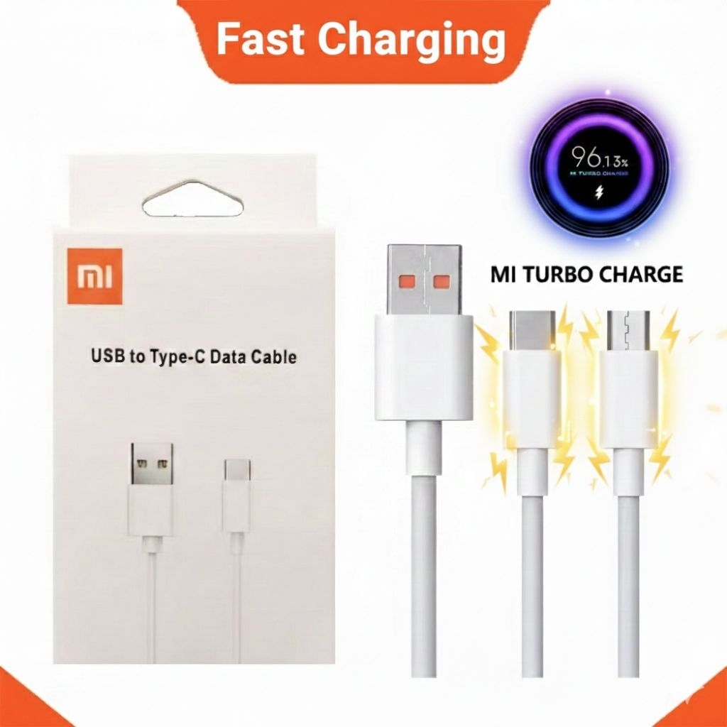 Xiaomi Type C Turbo Charge 30W-33W สายชาร์จข้อมูลชาร์จเร็ว