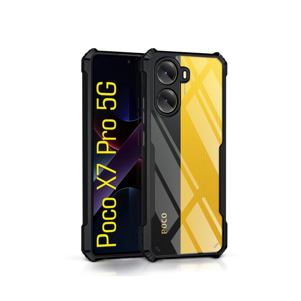 Poco X7 Pro กันกระแทก Fusion Armor เคสใส