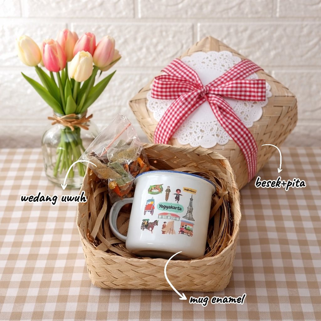 แก้ว JOGJA SOUVENIR ENAMEL
