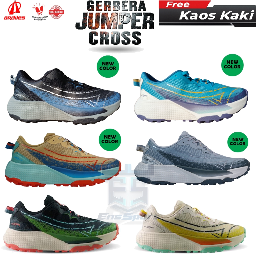 [ใหม่]ล่าสุด Original Ardiles Trail Running Gerbera Cross Jumper รองเท้า - ล่าสุด Original Ardiles Gerbera Mountain Trail รองเท้า