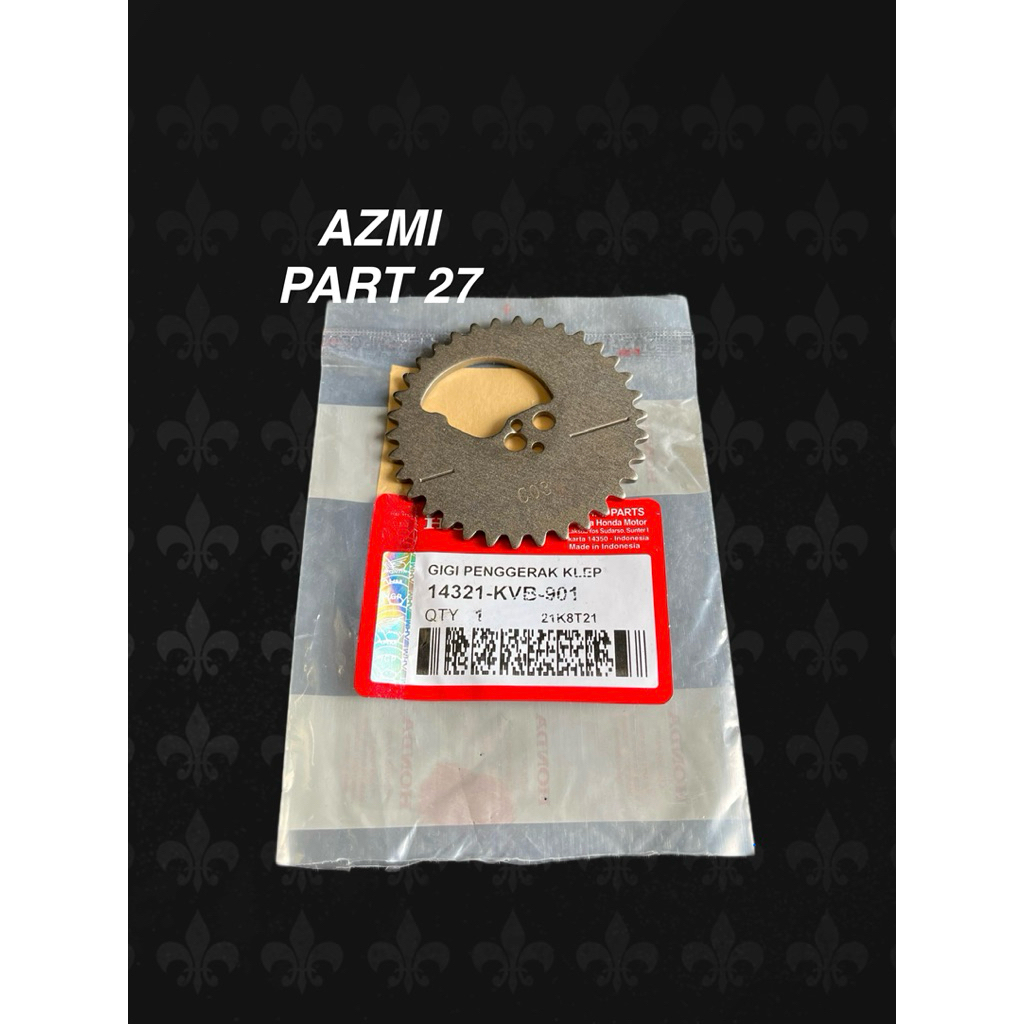 เกียร์ไทม์มิ่งKVB สําหรับ Honda Vario 110 cw Techno, Vario 110 Techno คาร์บูเรเตอร์