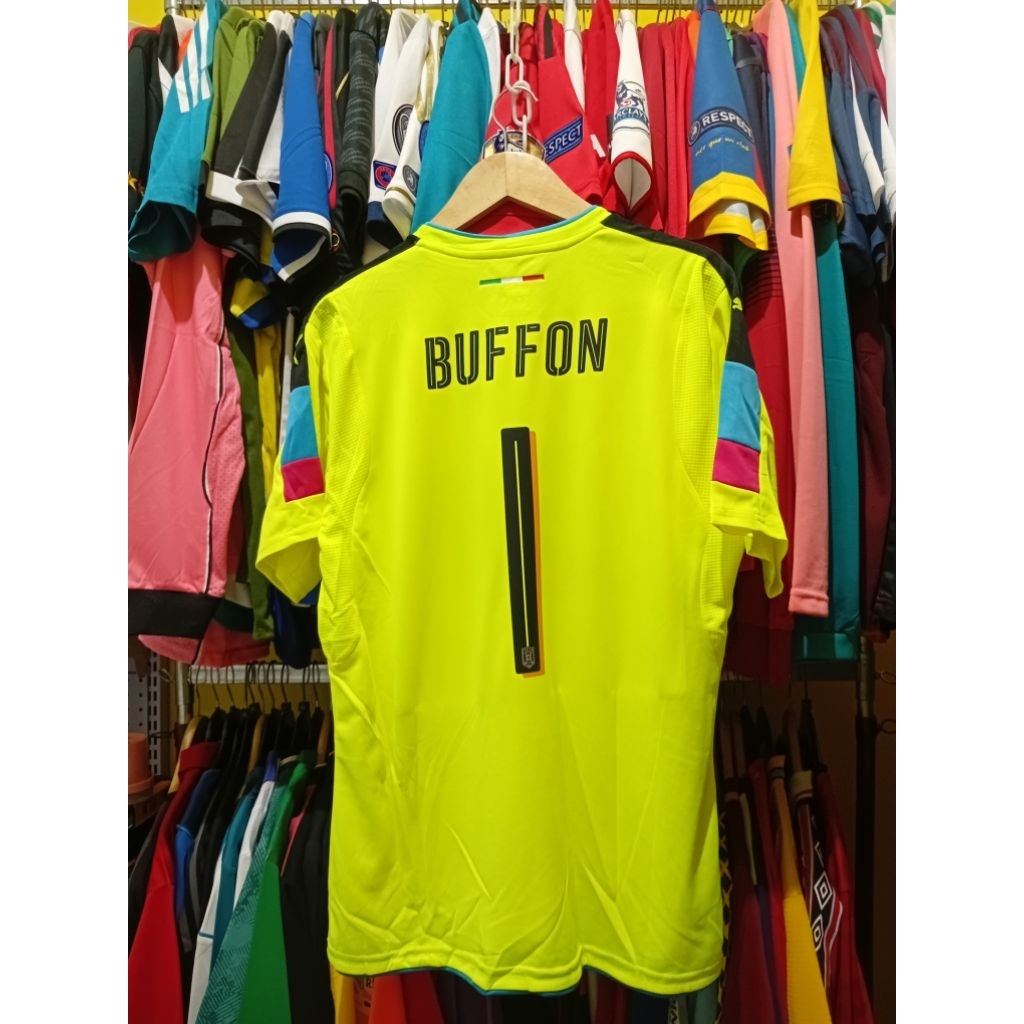 GO ITALY GK BUFFON 1 STABILO FOOTBALL JERSEY