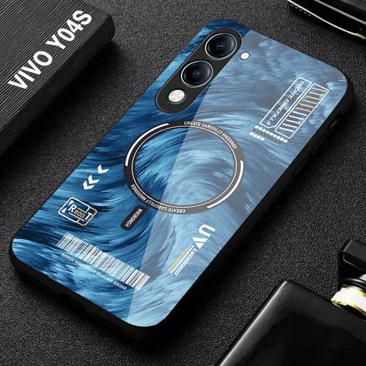 กระจก HP VIVO Y04S Softcase - เคสโทรศัพท์มือถือ VIVO Y04S ล่าสุด [M383] เคส VV - Cool, aesthetic Mot