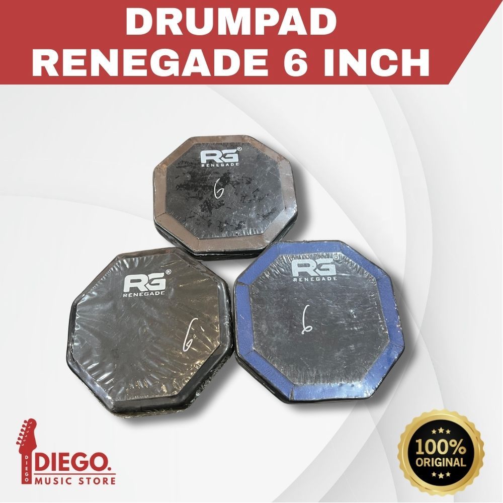 RENEGADE DRUM PAD 6 INCH / RENEGADE DRUM PAD 6-NCH