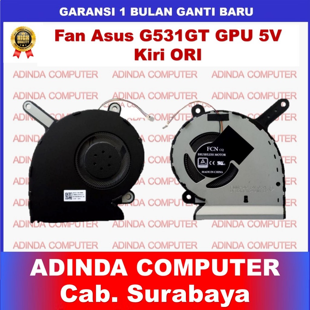 พัดลม Asus ROG Strix G531GT G531 G712LWS G731 G731G G731GV G732GV G732LW GL731GT GL731GU G712LW GPU 