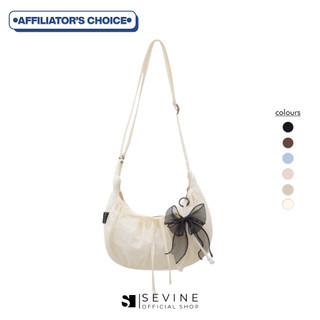Sevine Affiliator's Choice Kiora Sling Bag Bagcharm Tahan Air Selempang Cewek Wanita Gantungan Nylon