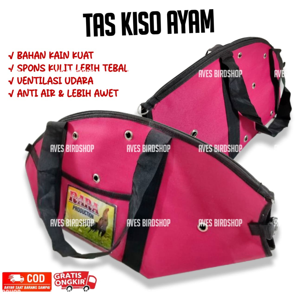 PREMIUM BANGKOK CHICKEN KISO BAG, THICK MATERIAL, QUALITY CLOTH KISA BAG, FIGHTING CHICKEN SLING BAG