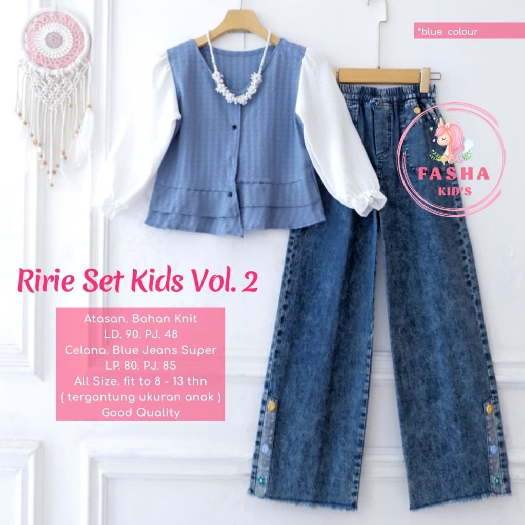 RIRIE SET TEEN KIDS VOL.1/2 โดย FASHA ORIGINAL