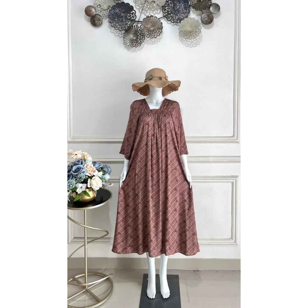 AYUMI DRESS // RAYON DRESS // AYUMI HOMEDRESS // CHEST RUBBER DRESS