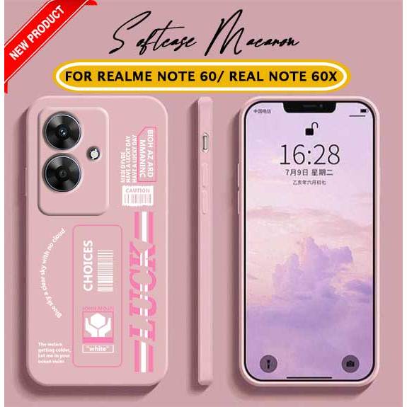[UV36] Softcase Square Luck For REALME NOTE 60/ REALME NOTE 60X - CASE - CUTE CASE