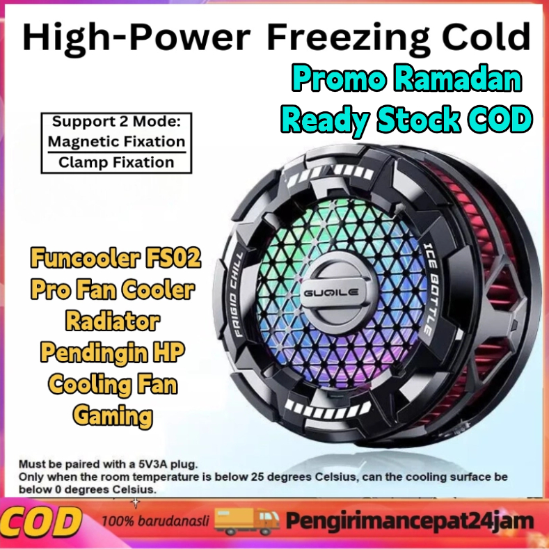 Funcooler FS02 Pro Fan หม้อน้ําคูลเลอร์ HP พัดลมระบายความร้อนสําหรับเล่นเกม