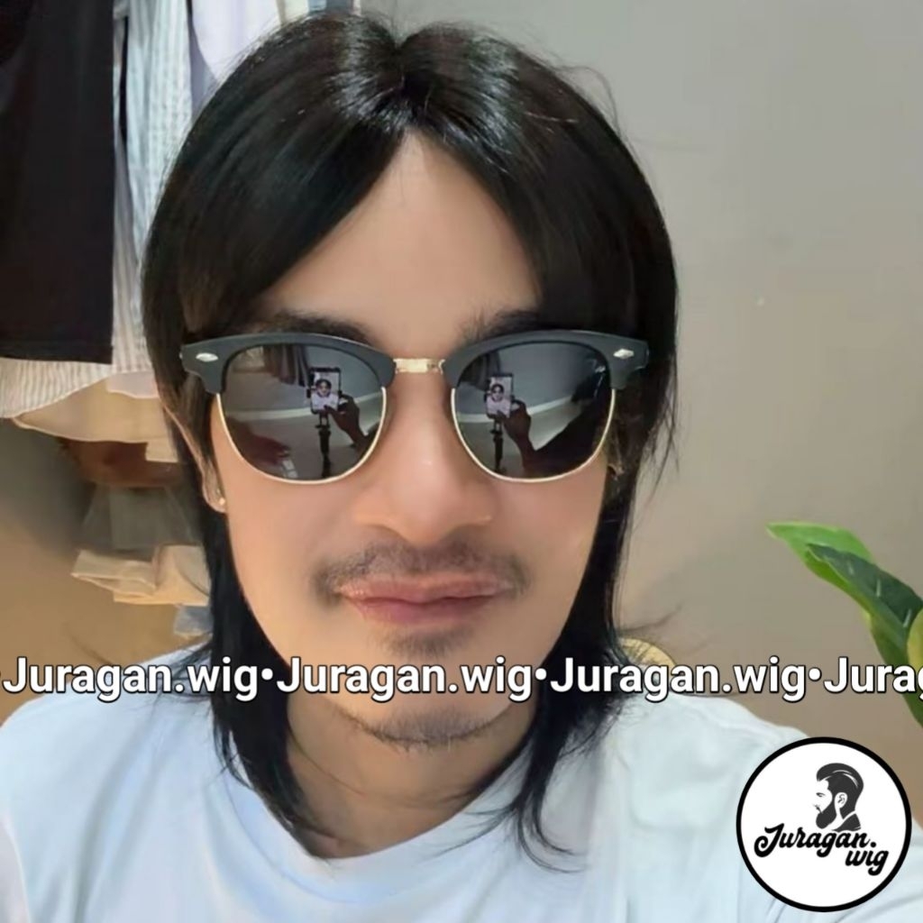 วิกผมสั้นชาย Mullet Kairi รุ่น Mullet Hair Center แยกลูกไม้