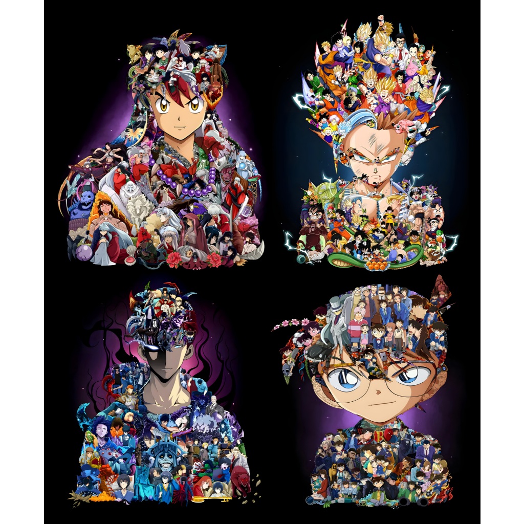 IRON-ON SCREEN PRINTING DTF SCREEN PRINTING COOL ANIME VOL.2