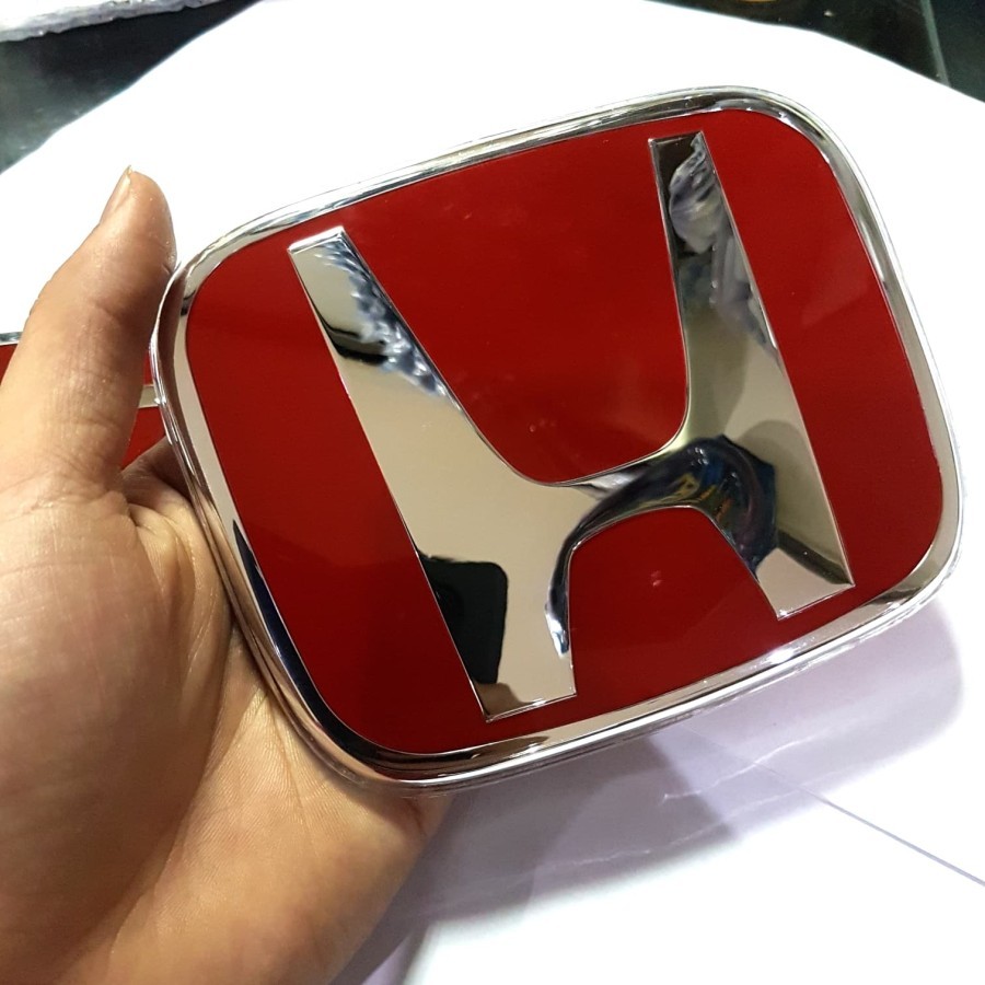 MERAH Honda Grand CRV Emblem/ Honda Grand CRV Logo RED ORIGINAL