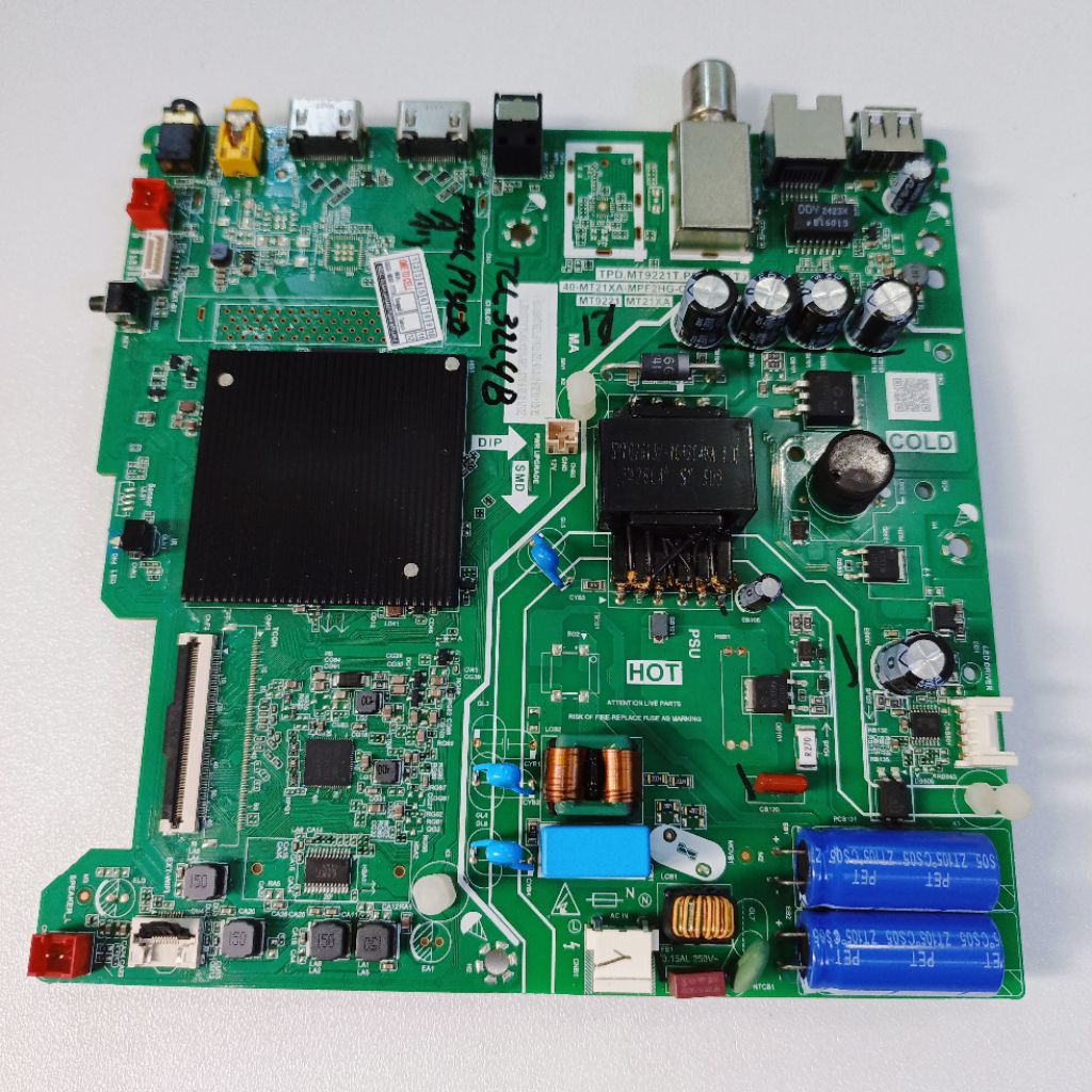 MB TCL 32L4B - ทีวีเมนบอร์ด rcl 32L4b - mobo tv tcl 32l4b - เมนบอร์ดทีวี tcl 32l4b - สาย lvds tv tcl