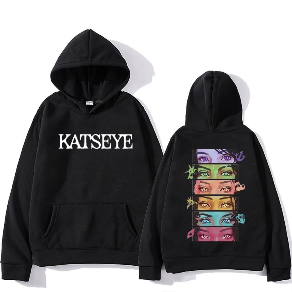 ล่าสุด Katseye Band KPop Hoodie 2025 2026 Casual Oversize Premium หนาเสื้อกันหนาว Hoodie Manon Sophi