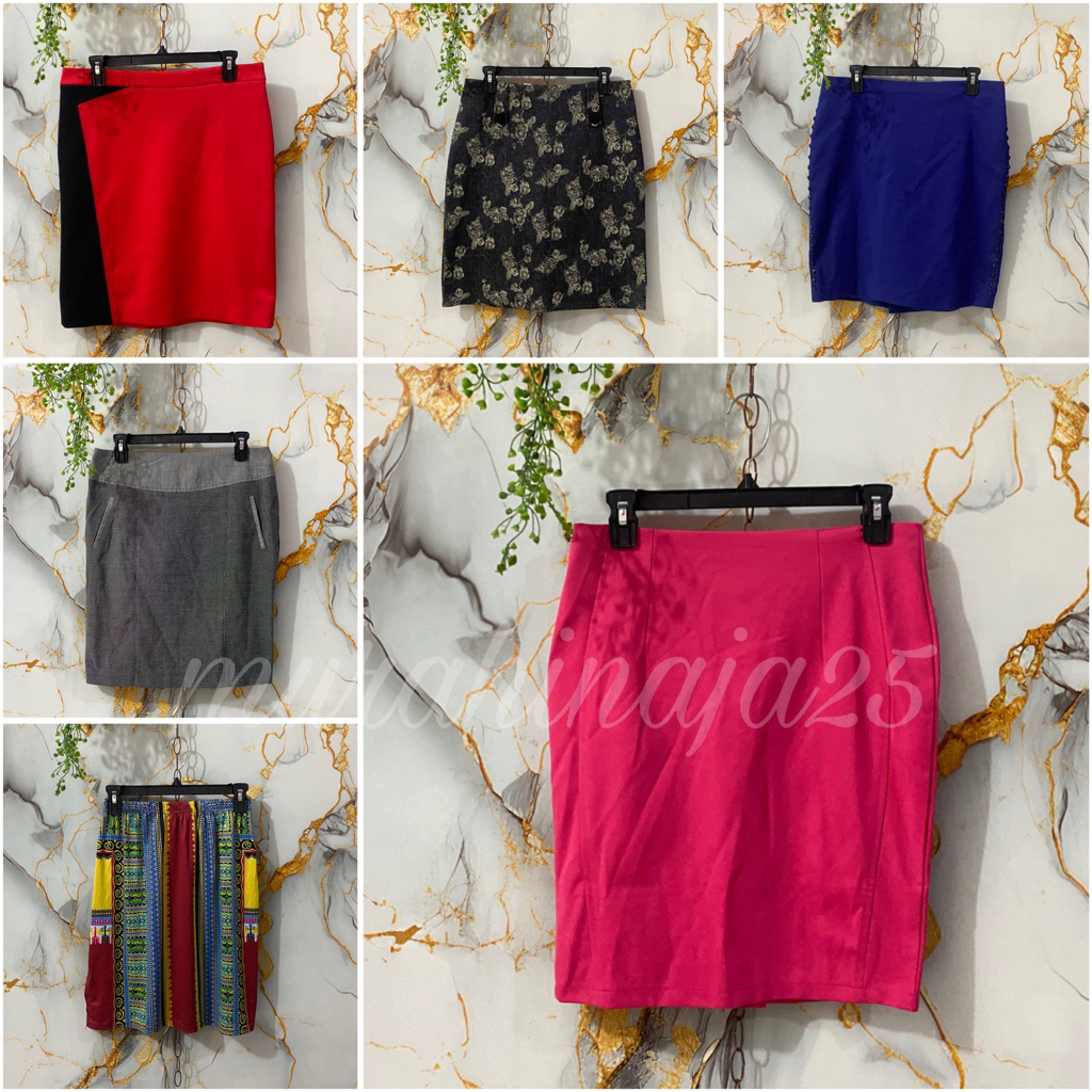 กระโปรงสํานักงานอย่างเป็นทางการ Sepan Span Color Pattern Part III