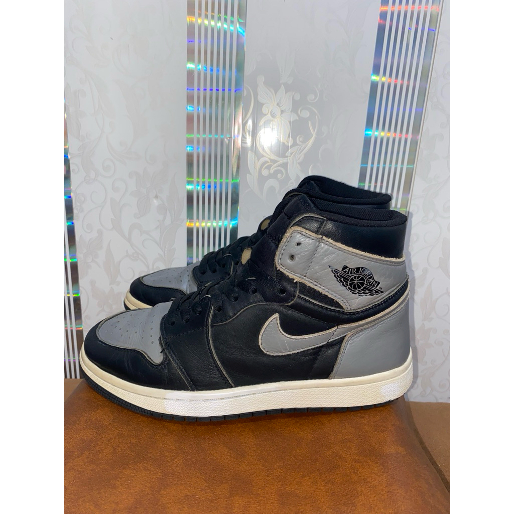 รองเท้าผ้าใบลําลองผู้ชาย N 1 k 3 Air J0rd4n R3tro 1 OG Shadow