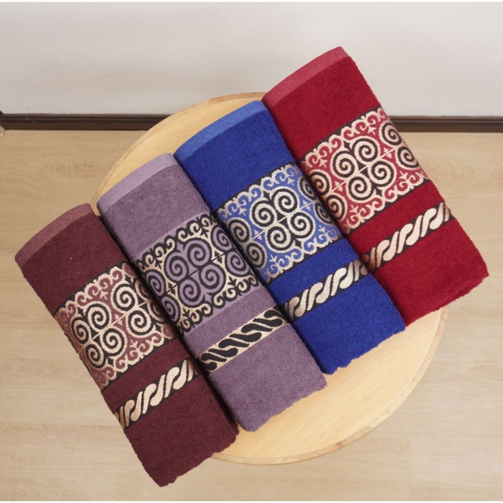 USHOP QUINCY VALLERY TOWEL 70x140 - ผ้าเช็ดตัวสําหรับผู้ใหญ่เนื้อนุ่มจัมโบ้พรีเมี่ยม