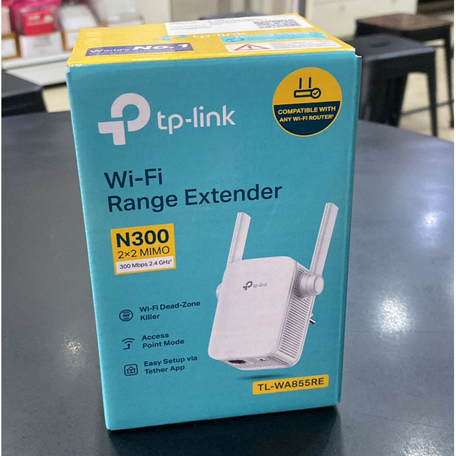 TP-LINK WIFI RANGE EXTENDER N300 TL-WA855RE