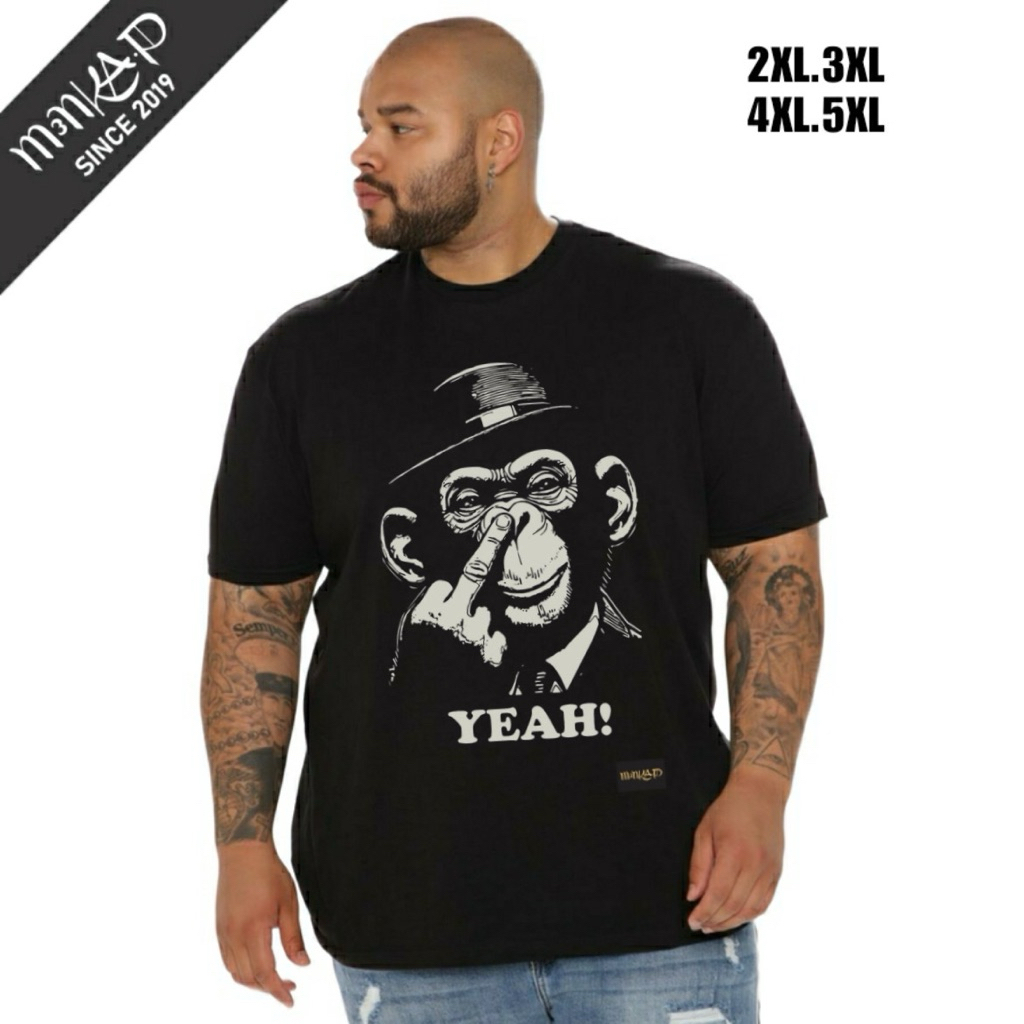 เสื้อยืดจัมโบ้ distro ML XL 2XL 3xl 4xl -7XL YEAH เสื้อยืดจัมโบ้ เสื้อยืด distro เสื้อยืดโอเวอร์ไซส์