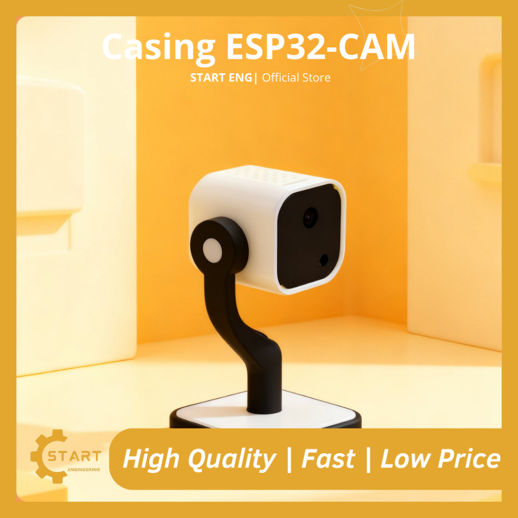 ESP32-CAM เคสพิมพ์ 3D – เคสกล้อง ESP32-CAM พร้อมขาตั้ง