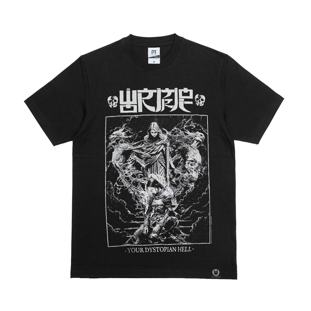 เสื้อยืด - WORMROT - DYSTOPIAN HELL - DEATHPRESSIVE