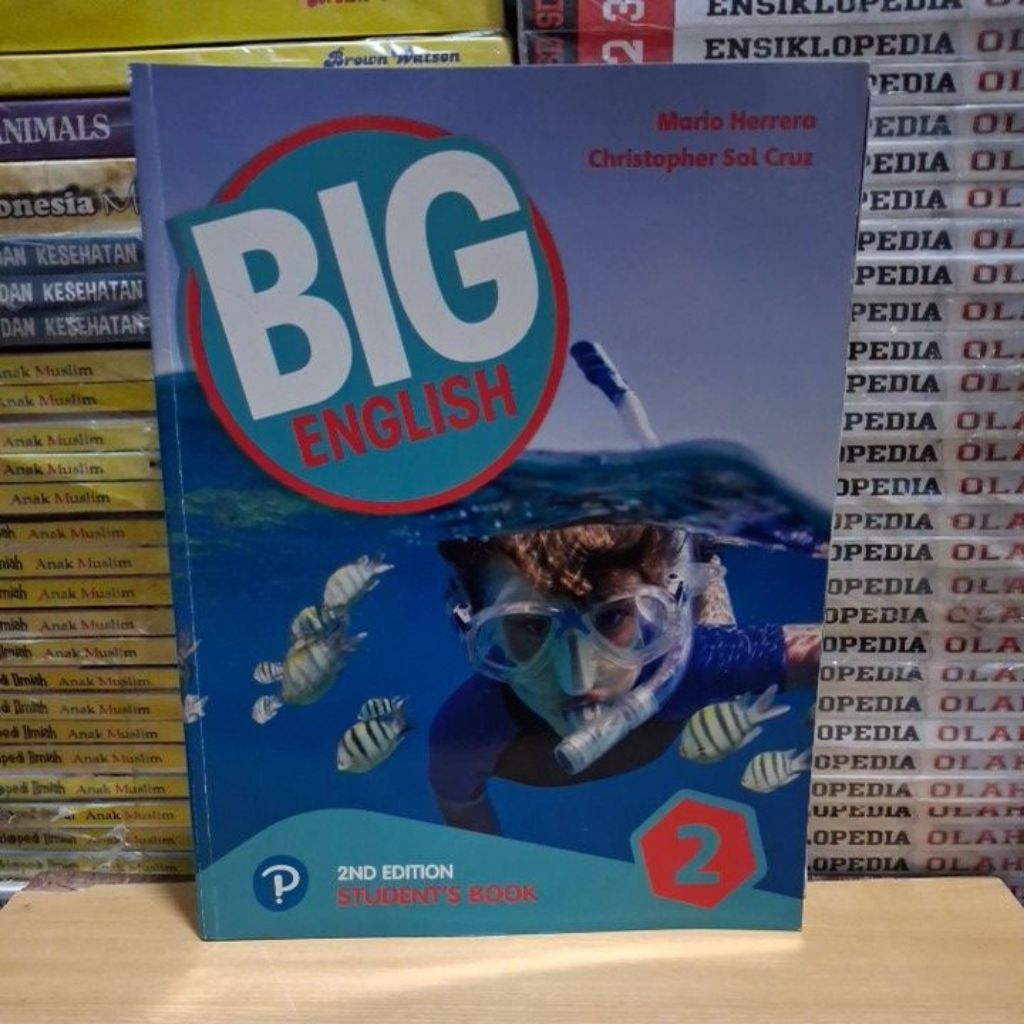 หนังสือต้นฉบับ BIG ENGLISH 2 2ND EDITION หนังสือนักเรียนโดย Mario Marrera Pearson