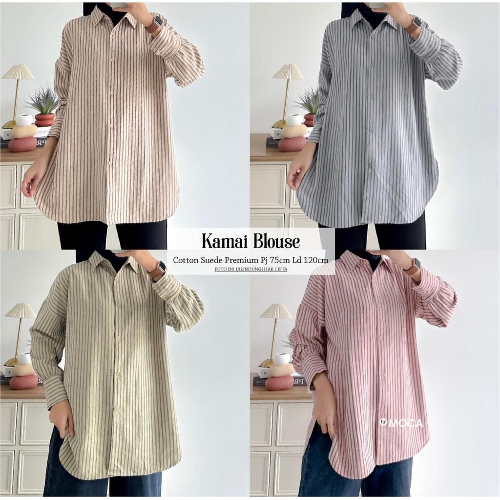 KAMAI BLOUSE BY MOCA