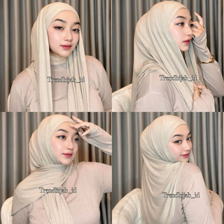 Hijab jilbab Pashmina Instan Oval Ala Iranandha Ibook Kavi Bahan Rayon Cooltech Adem Dingin untuk Tampilan Elegan dan Nyaman Kerudung Muslim
