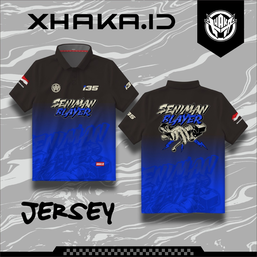 010 SINIMAN BLAYER JERSEY Original XHAKA.ID Apparel คุณภาพสูงระดับพรีเมียม