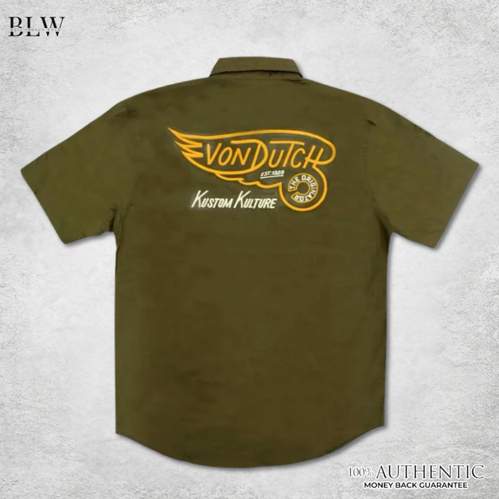 เสื้อทํางาน V0NDTCH OLIVE ARMY 01 VW-04