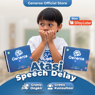 Generos Official Store - Multivitamin Otak Anak Bantu Mencegah Speech Delay Dengan Ekstrak Buah Mengkudu dan Madu Hutan Alami Herbal - 1 Box