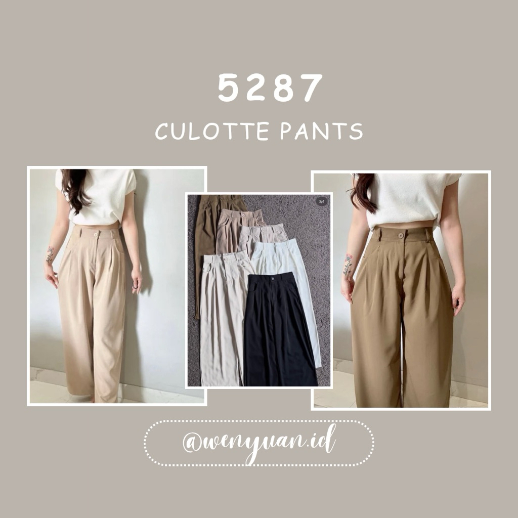 กางเกง Culotte 5287 (ndudshop)