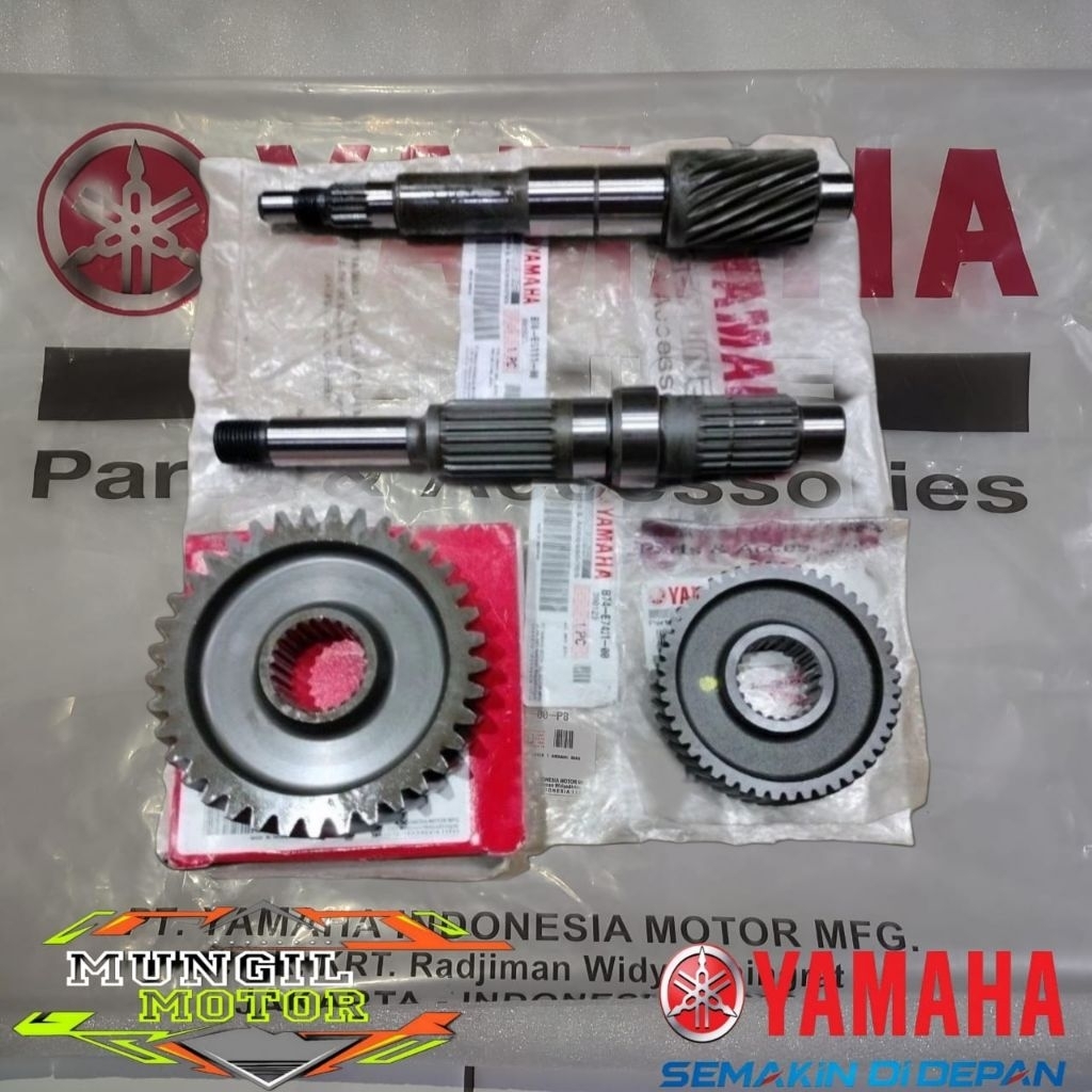 GEAR BOX GEAR PRIMARY DRIVEN SHAFT XMAX X-MAX 250 เก่าใหม่ CONECTED ORIGINAL YGP (B74)