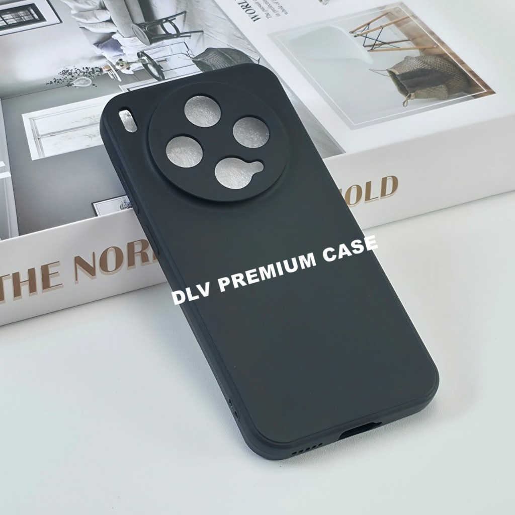VIVO X300 VIVO X300 PRO MACAROON BLACK PREMIUM SOFT CASE สีดํา VIVO X300 VIVO X300 PRO MSB