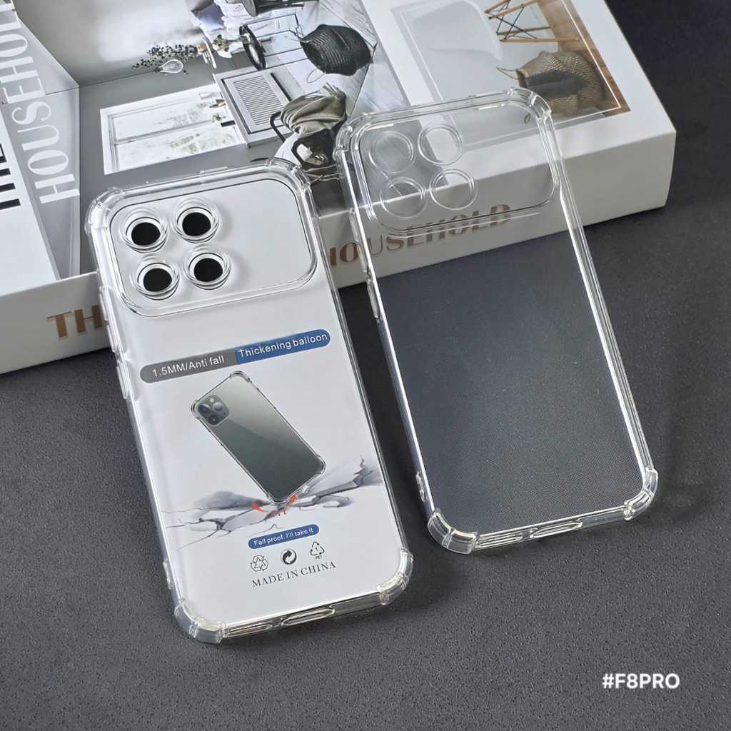 POCO F8 PRO POCO F8 ULTRA CASE AIRBAG ANTI CRACK THICK CLEAR CASE POCO F8 PRO POCO F8 ULTRA (AB-01)