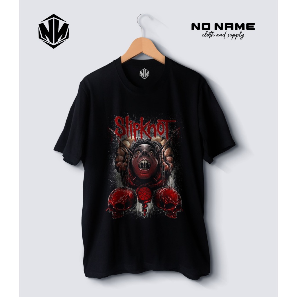 เสื้อยืด Combed Premium 24s - Slipknot Band- NoName