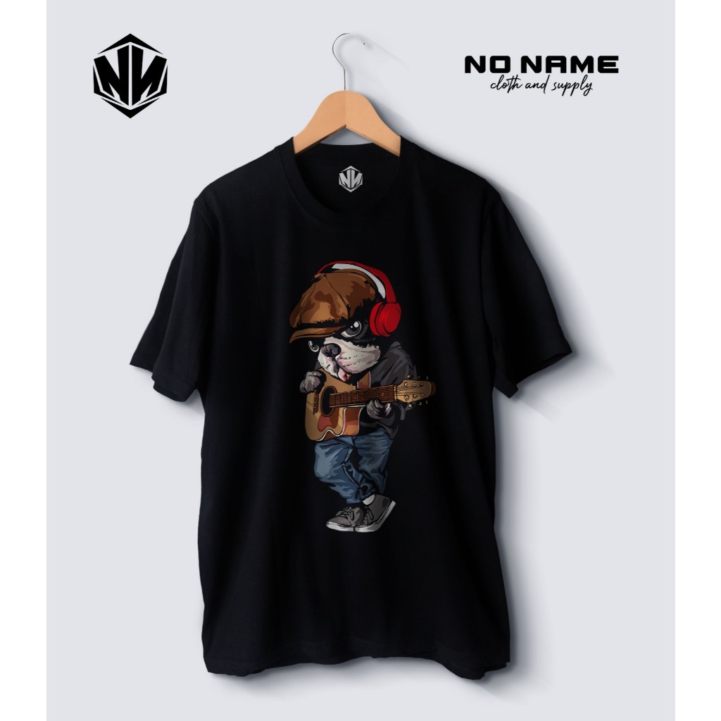 เสื้อยืดหวี 24s พรีเมี่ยม - DOG NoName Guitar - NoName