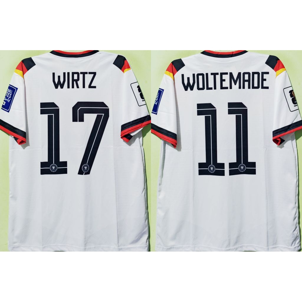 เสื้อเจอร์ซีย์ Jrman WOLTEMADE WIRTZ พิมพ์