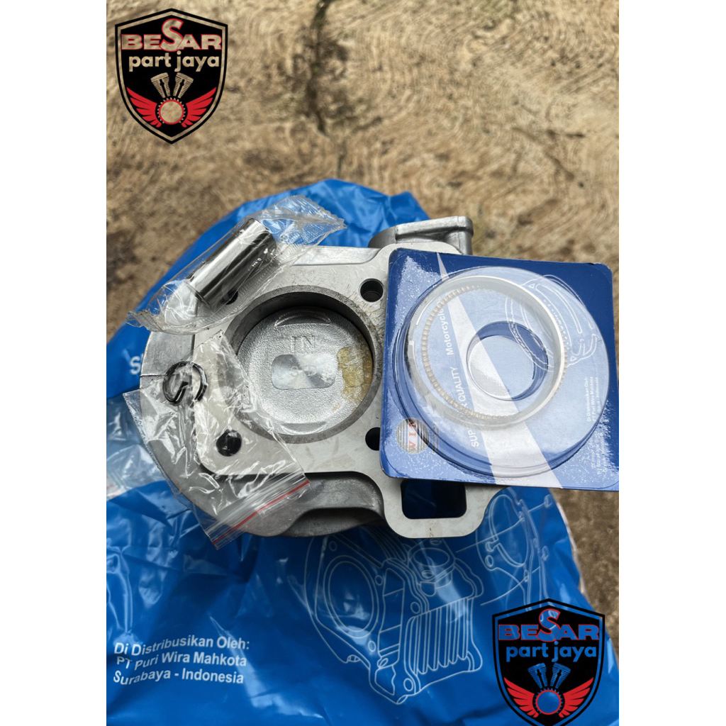 บล็อกกระบอก Seher ชุดลูกสูบ Honda Beat Pop Vario 110 Beat Street Scoopy ESP FI ฉีด K44 WIN