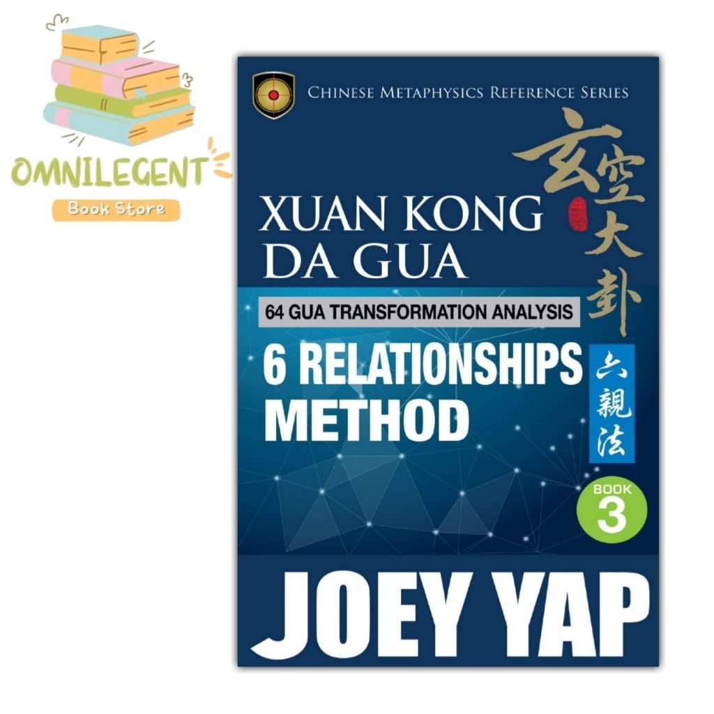 หนังสือ Xuan Kong Da Gua: การวิเคราะห์การเปลี่ยนแปลงถ้ํา 64 เรื่อง: หนังสือวิธีความสัมพันธ์ 6 เล่ม 3 Joey Yap