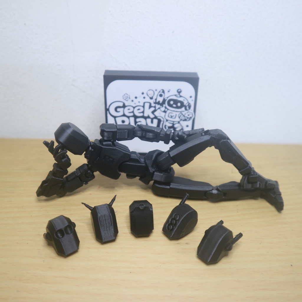Dummy 13 Head Pack 2 บรรจุ 5 Mecha Heads Robot Figure Head Accessories
