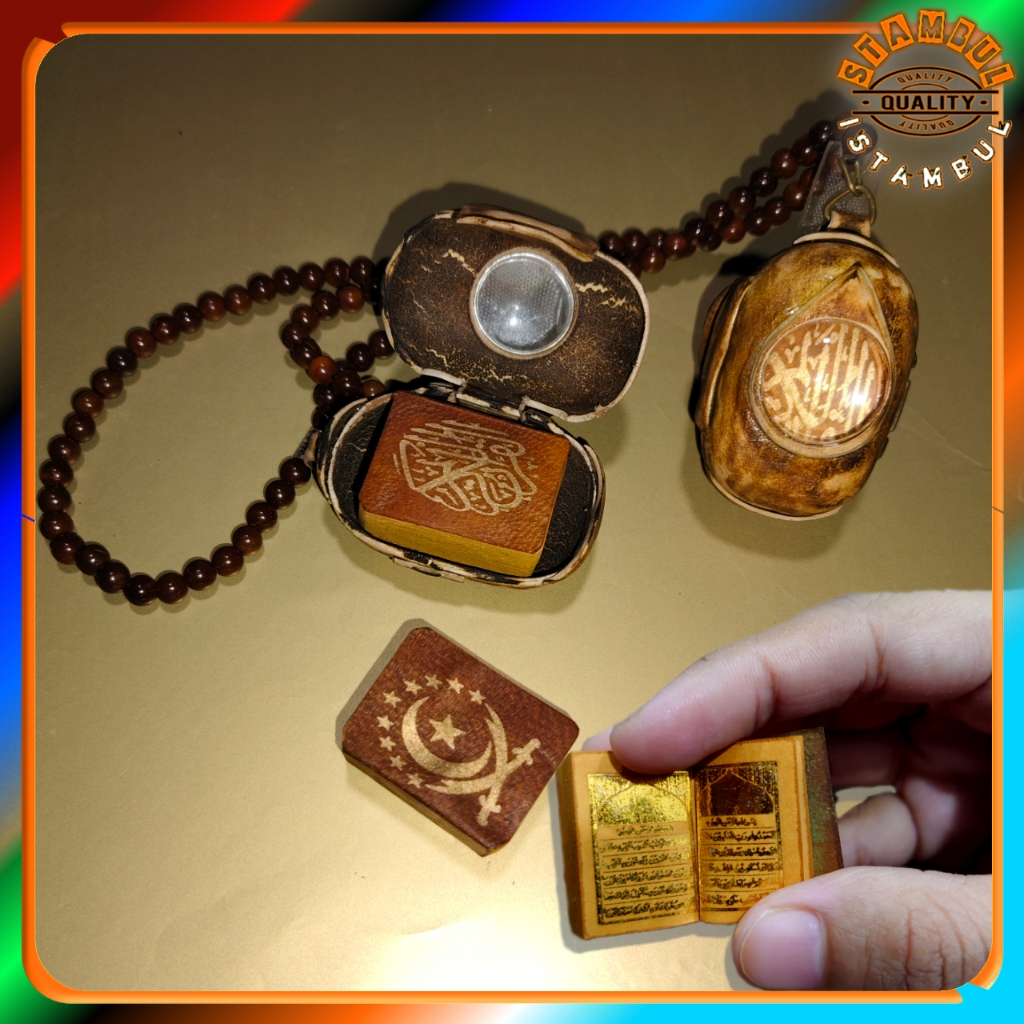 AL QURAN mini PGLN พร้อมภาชนะใส่รังไข่สร้อยคอ kaoka