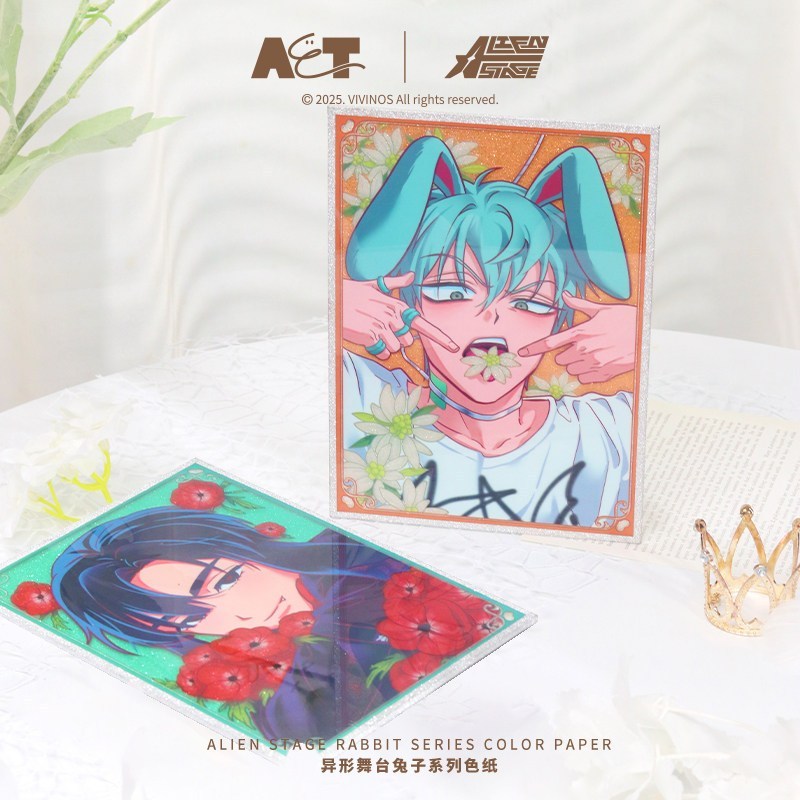 ALIENS STAGE ALNST [AET] Rabbit Series อะคริลิค Shikishi